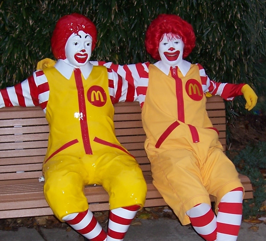 Ronald on the Bench 2 RMH Cleveland