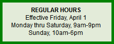 regular hours