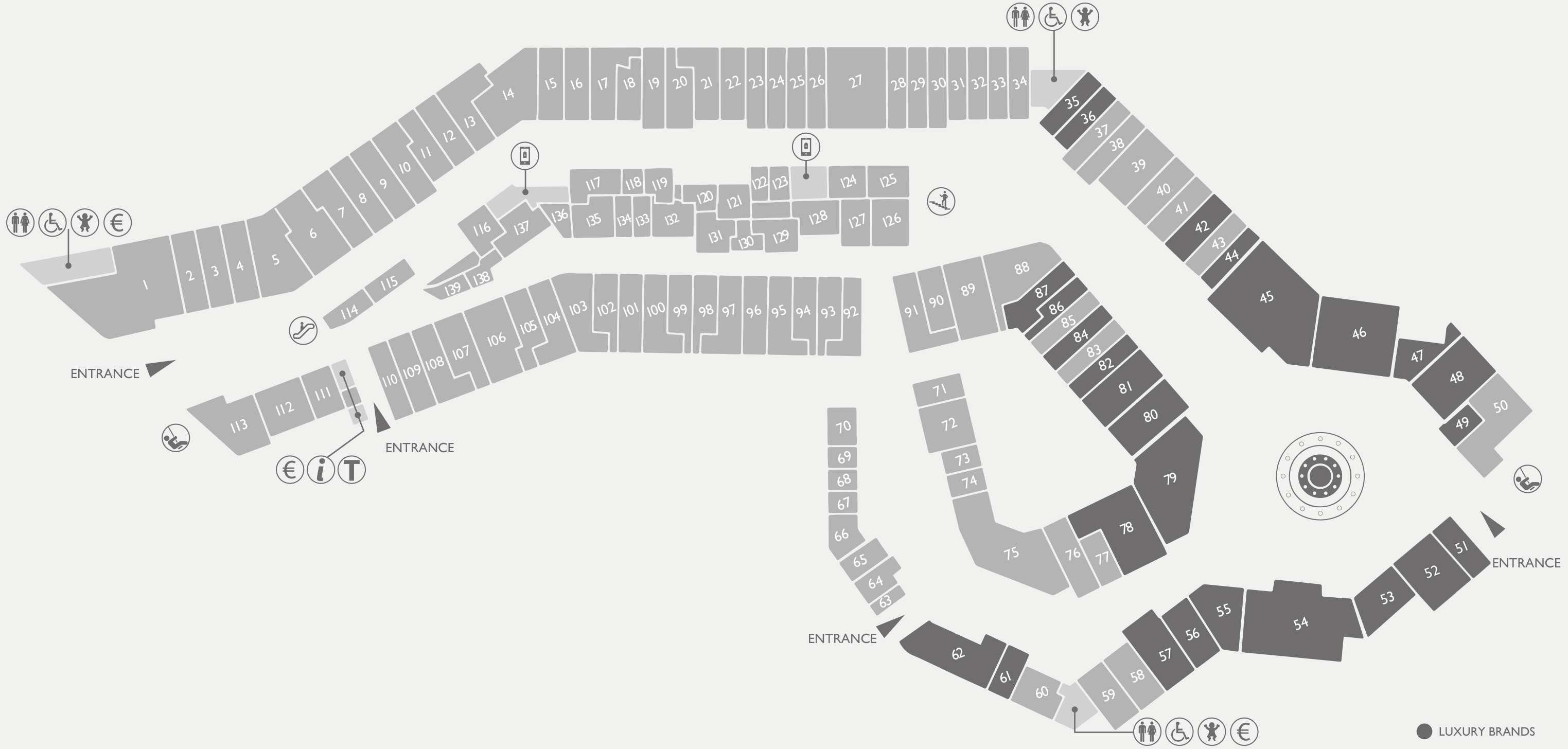 Sicilia Village Outlet Map