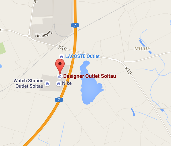 Designer Outlet Soltau Maps