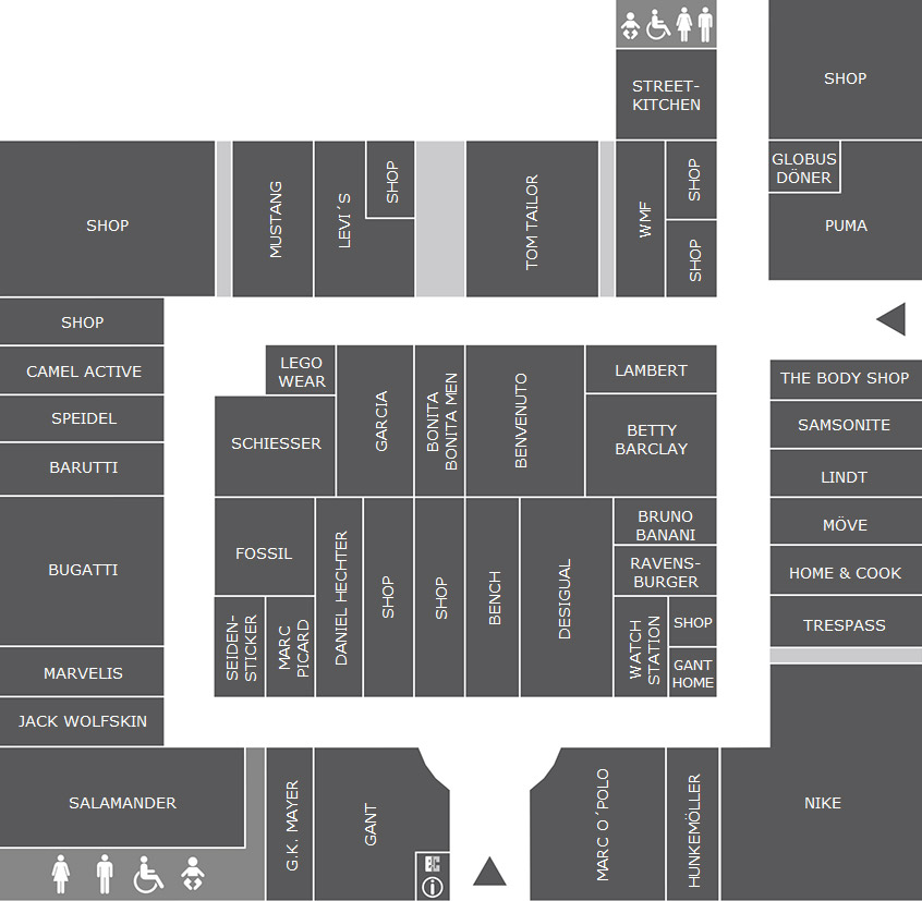 Centerplan FOC Halle Leipzig